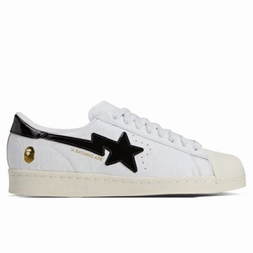 Adidas x BAPE Superstar - Cloud White/Core Black/Off White