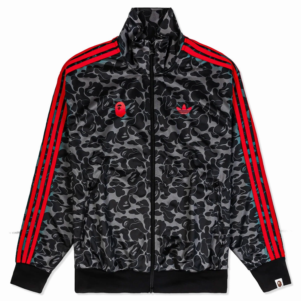 Adidas x BAPE Track Jacket All Over Print - Black
