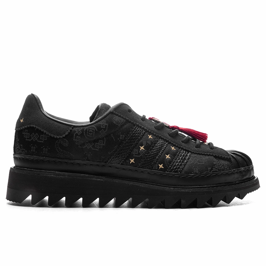 Adidas x CLOT Superstar 'Chinese New Year'  - Core Black/Carbon/Gold Metallic