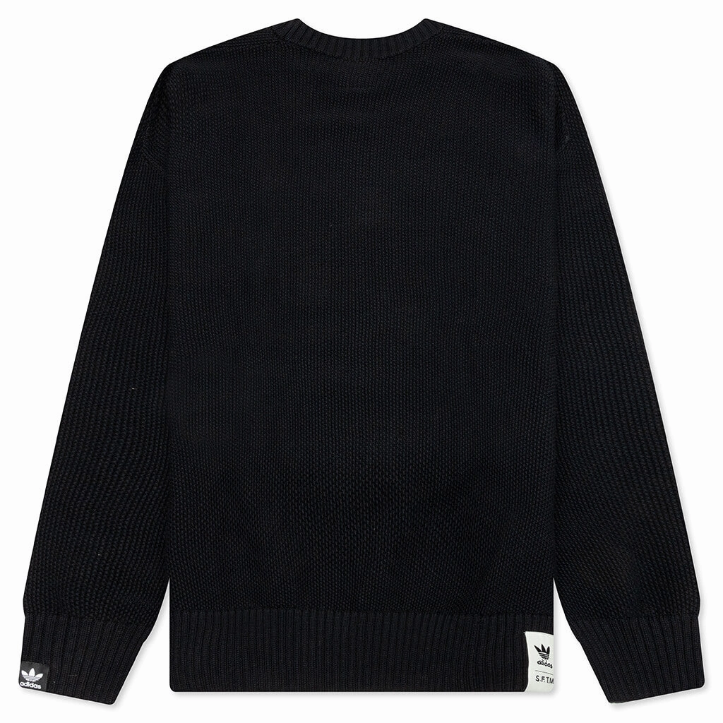 Adidas x Song for the Mute Knit Crew - Black