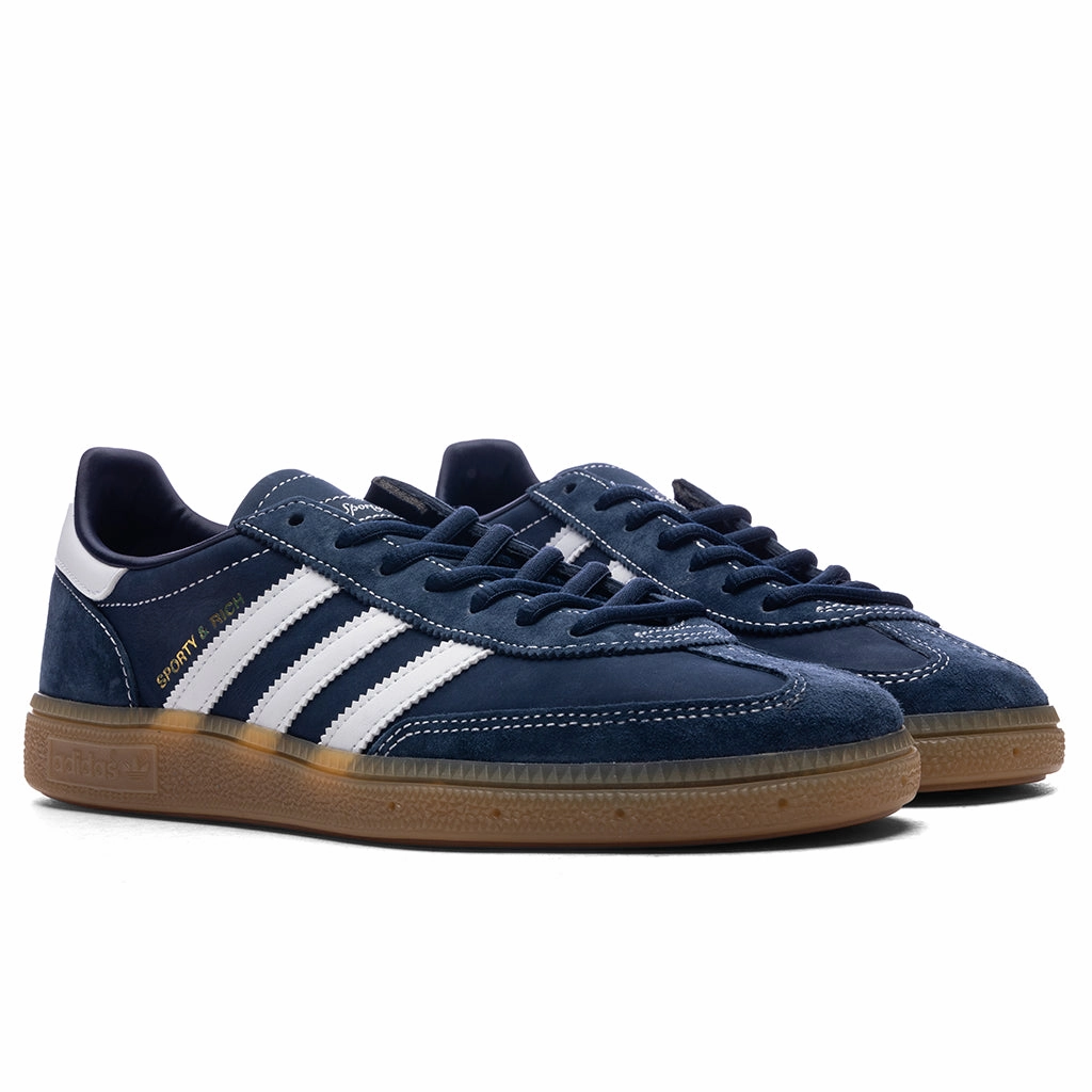 Adidas x Sporty & Rich Handball Spezial - Night Indigo/Cloud White/Gum