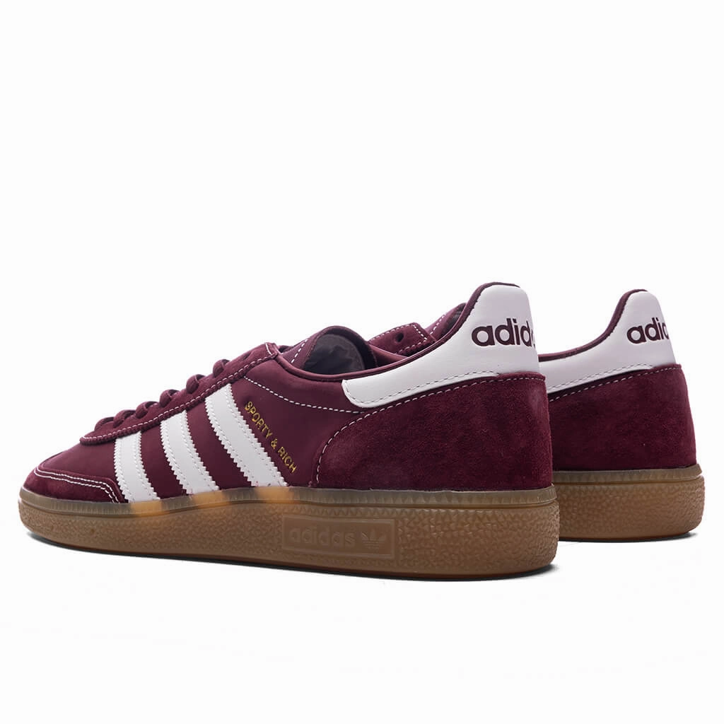 Adidas x Sporty & Rich Handball Spezial - Shadow Red/White/Gum