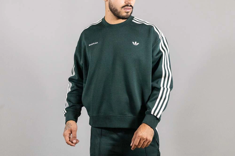 adidas x Sporty & Rich Sweatshirt 'Green'