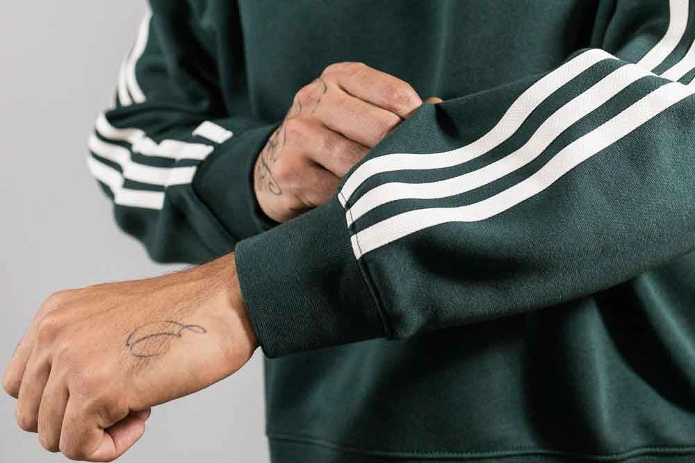adidas x Sporty & Rich Sweatshirt 'Green'