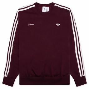 Adidas x Sporty & Rich Sweatshirt - Maroon