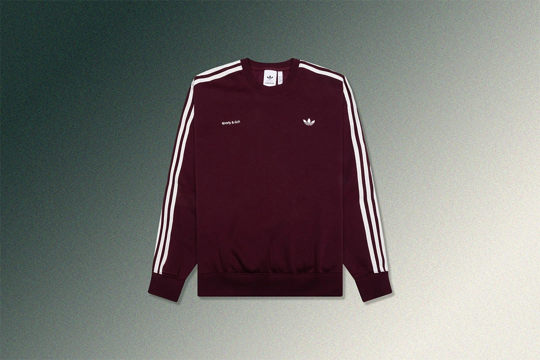 Adidas x Sporty & Rich Sweatshirt - Maroon
