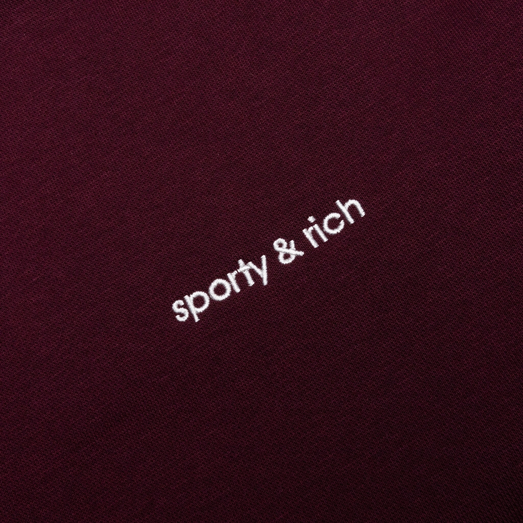 Adidas x Sporty & Rich Sweatshirt - Maroon