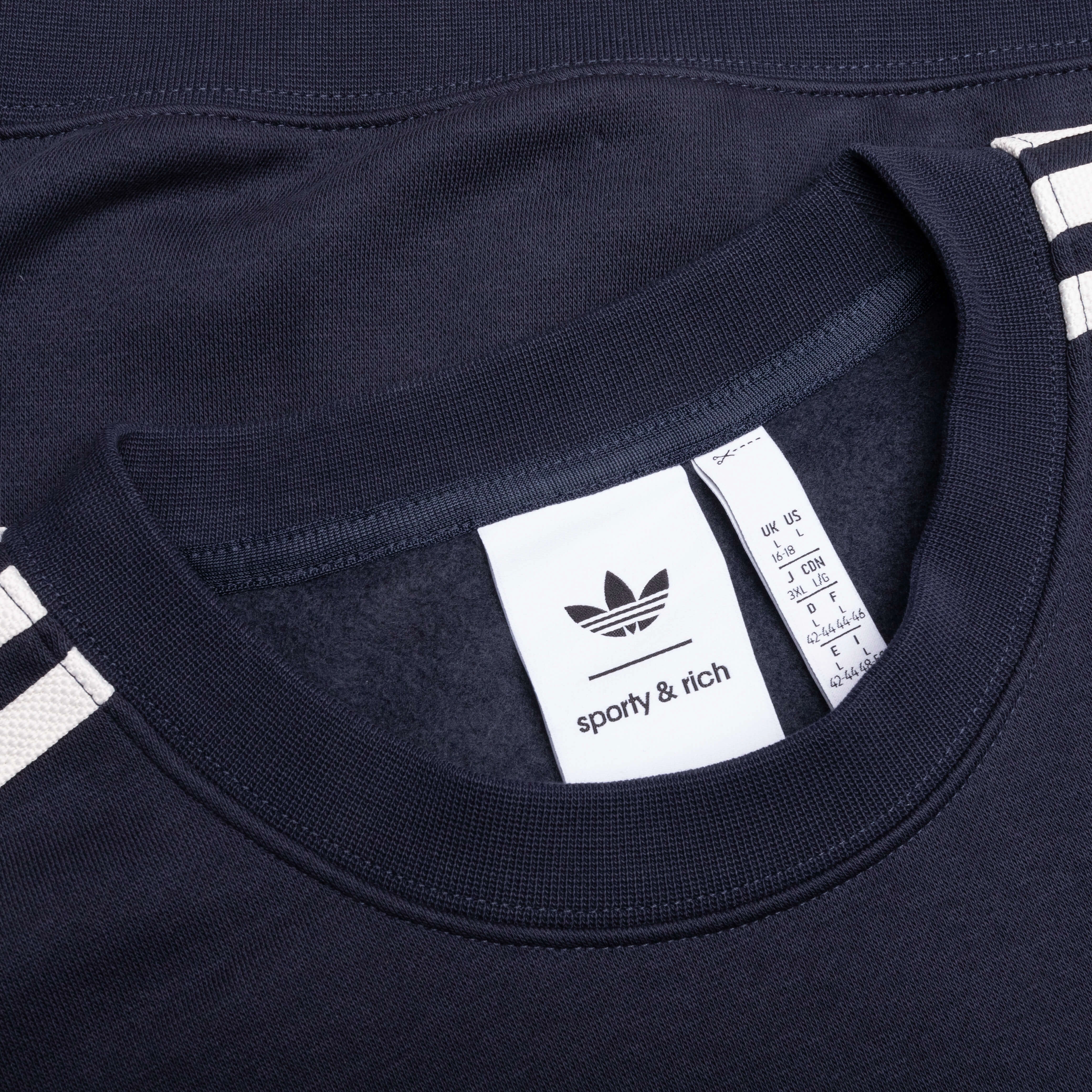 Adidas x Sporty & Rich Sweatshirt - Night Navy