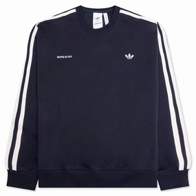 Adidas x Sporty & Rich Sweatshirt - Night Navy