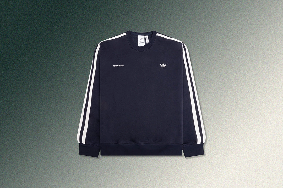 Adidas x Sporty & Rich Sweatshirt - Night Navy