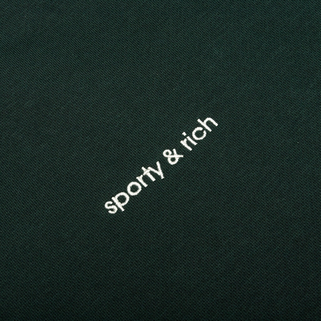 Adidas x Sporty & Rich Sweatshirt - Shadow Green