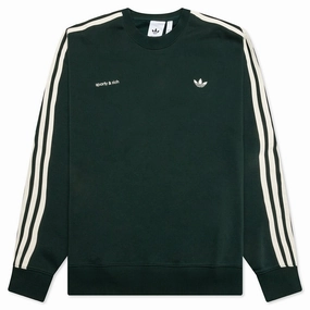 Adidas x Sporty & Rich Sweatshirt - Shadow Green