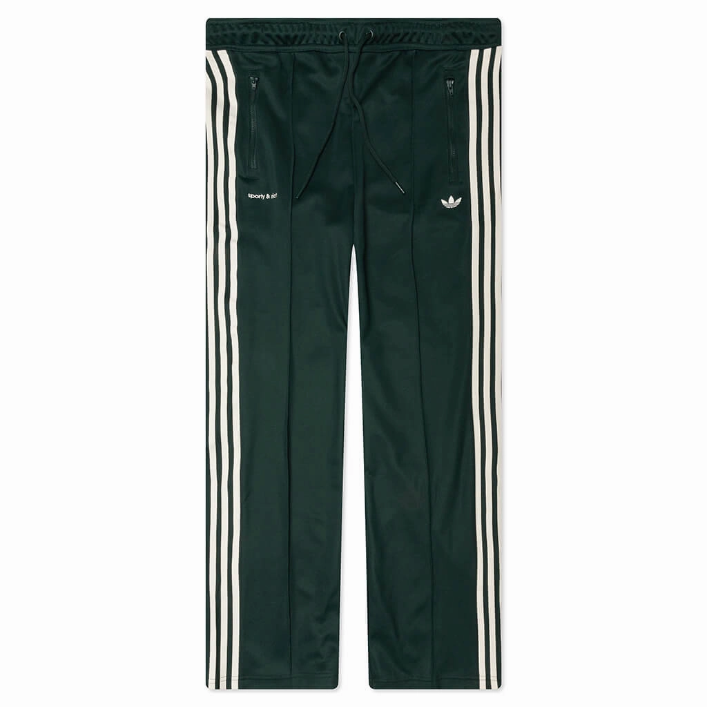 Adidas x Sporty & Rich Track Pant - Shadow Green