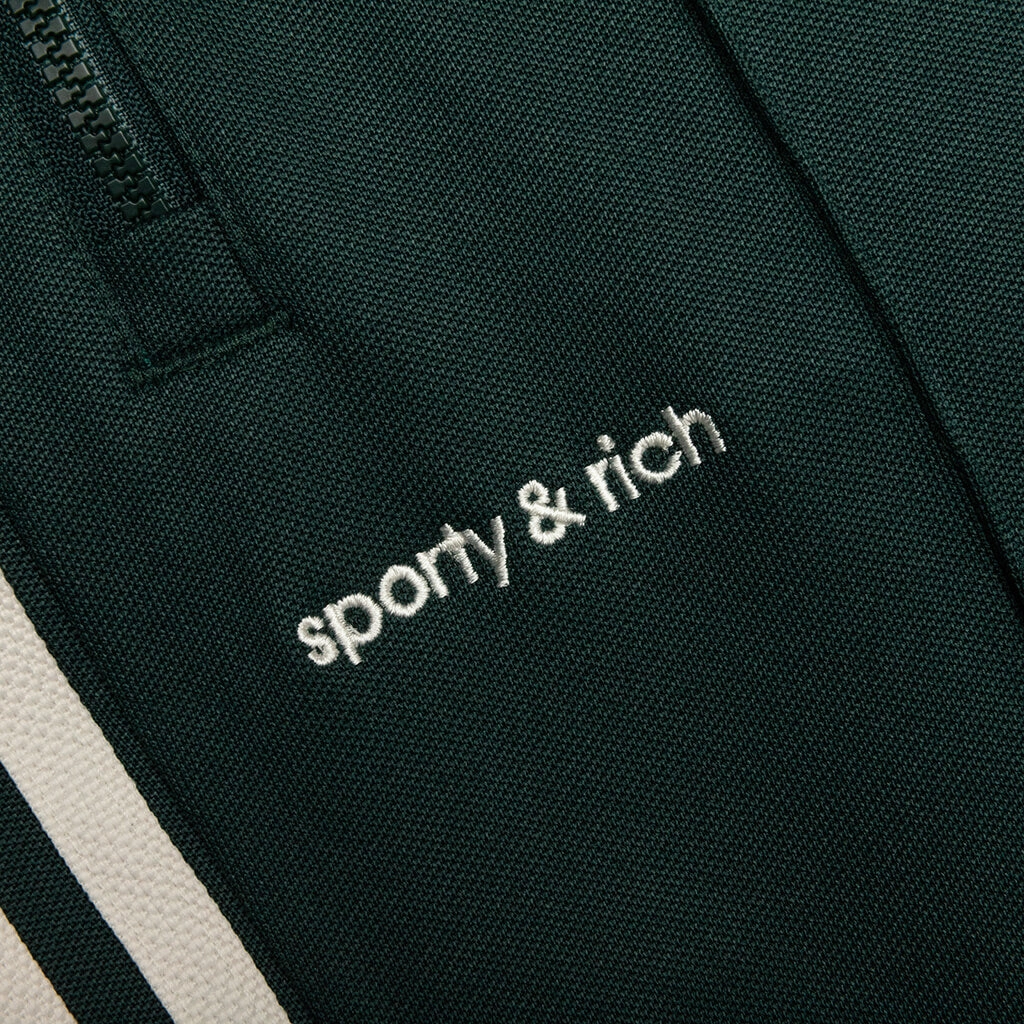 Adidas x Sporty & Rich Track Pant - Shadow Green