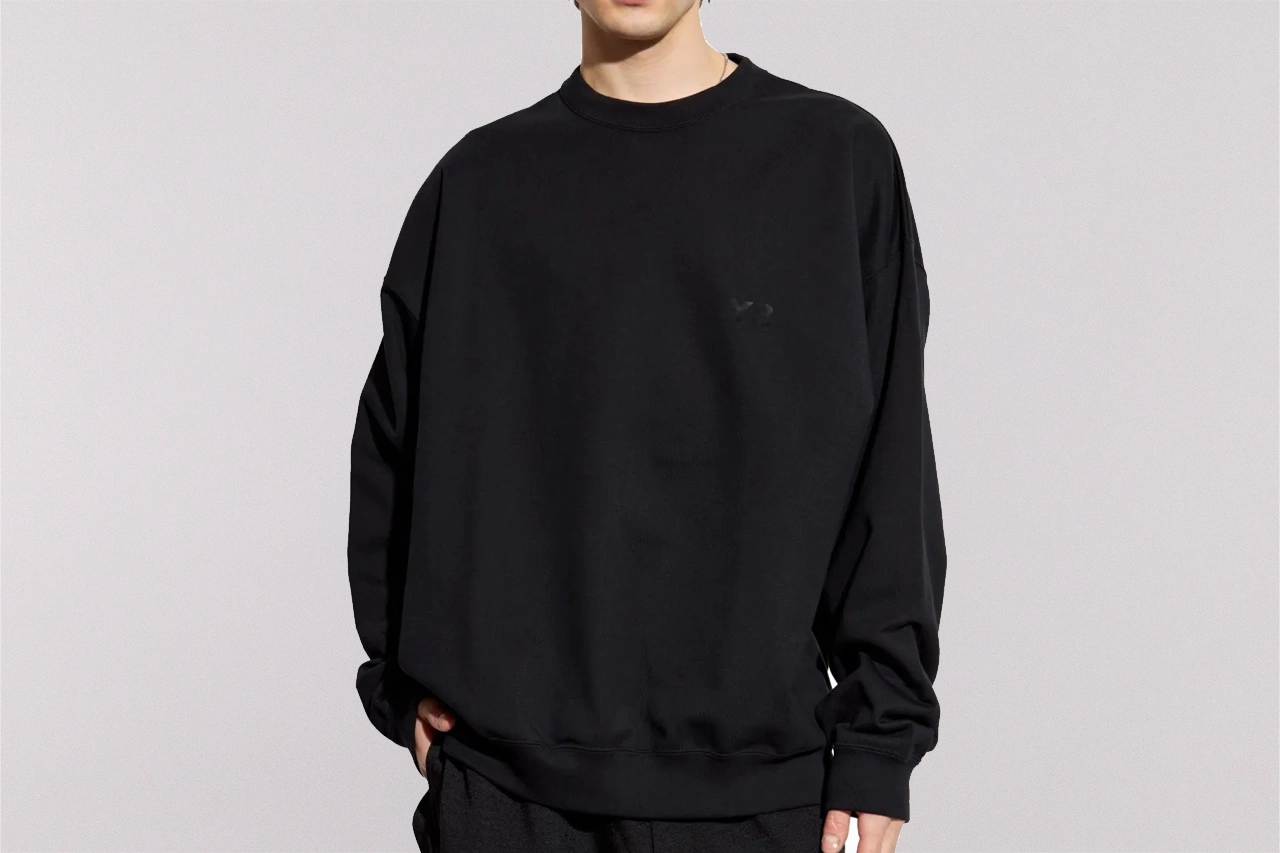 adidas Y-3 French Terry Crew Sweater