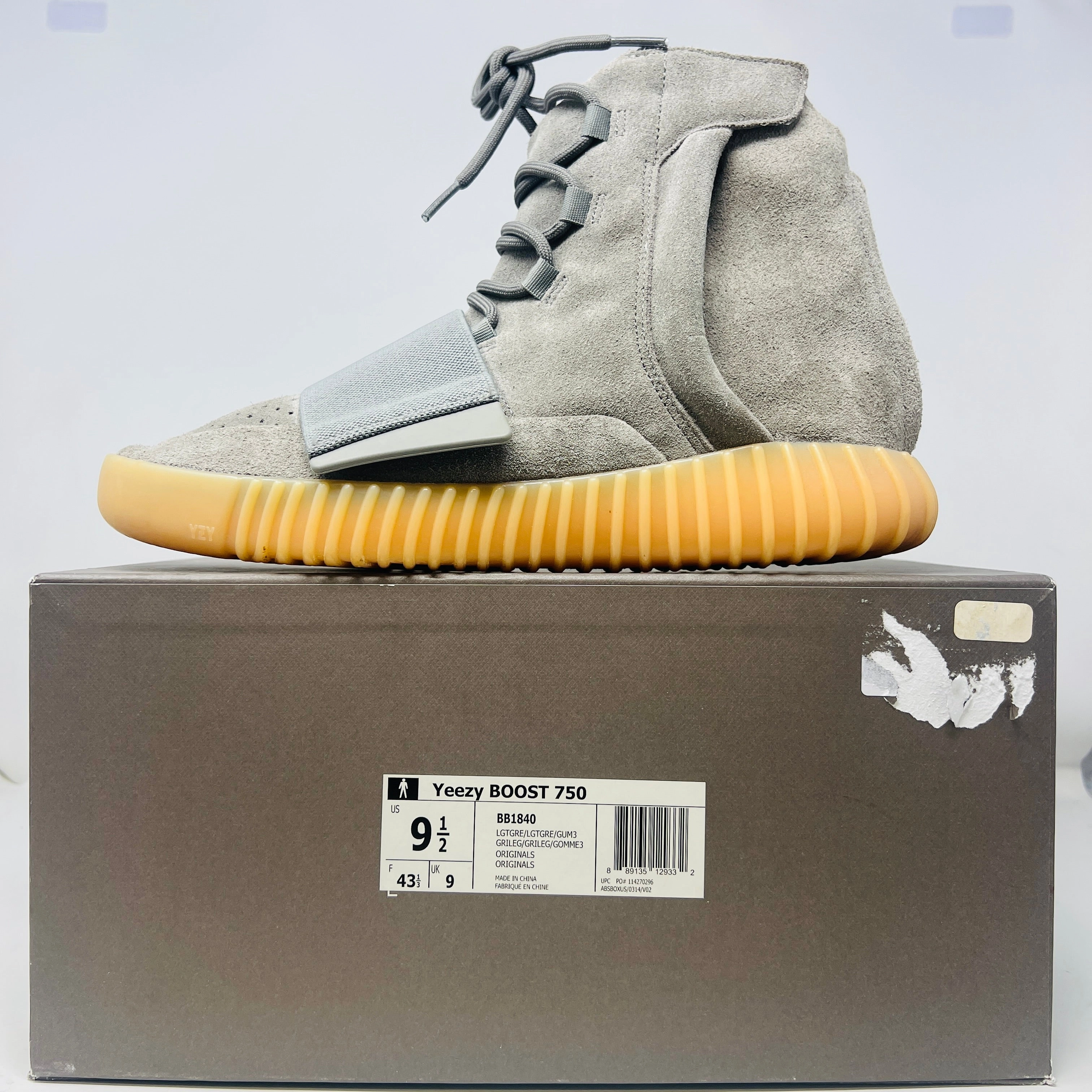 adidas Yeezy Boost 750 Light Grey Glow In the Dark