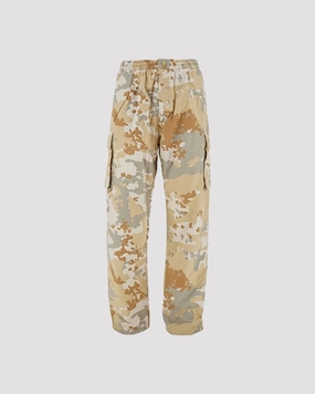 CAMO CARGO PANTS KHAKI