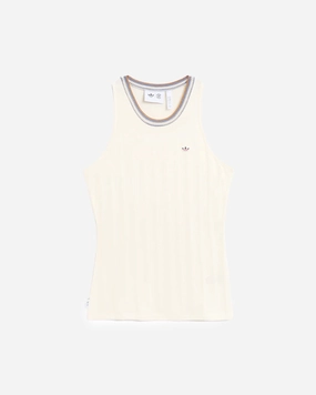 CLOT x adidas Rib Tank Top Cream White