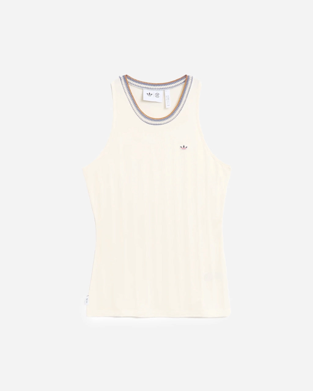 CLOT x adidas Rib Tank Top Cream White