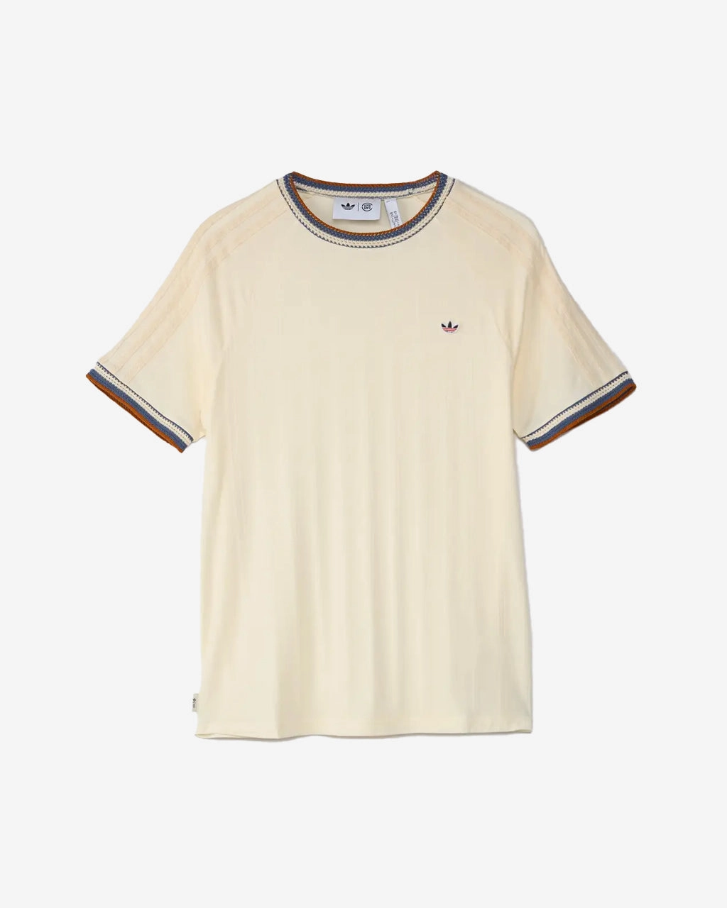 CLOT x adidas Rib Tee Cream White
