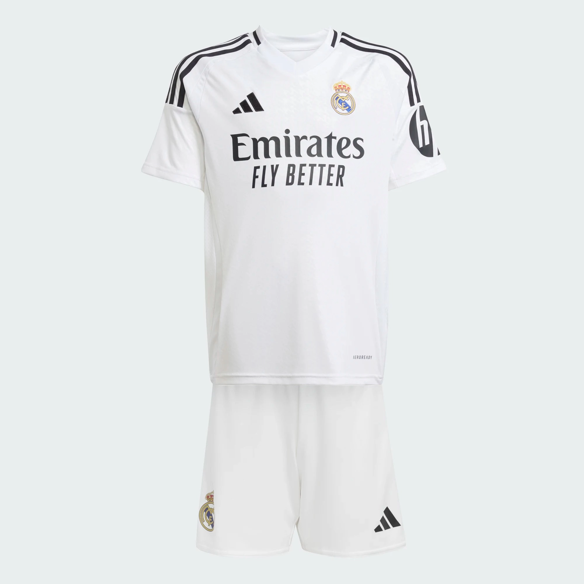 Ensemble Real Madrid 2024/2025 Junior - Blanc
