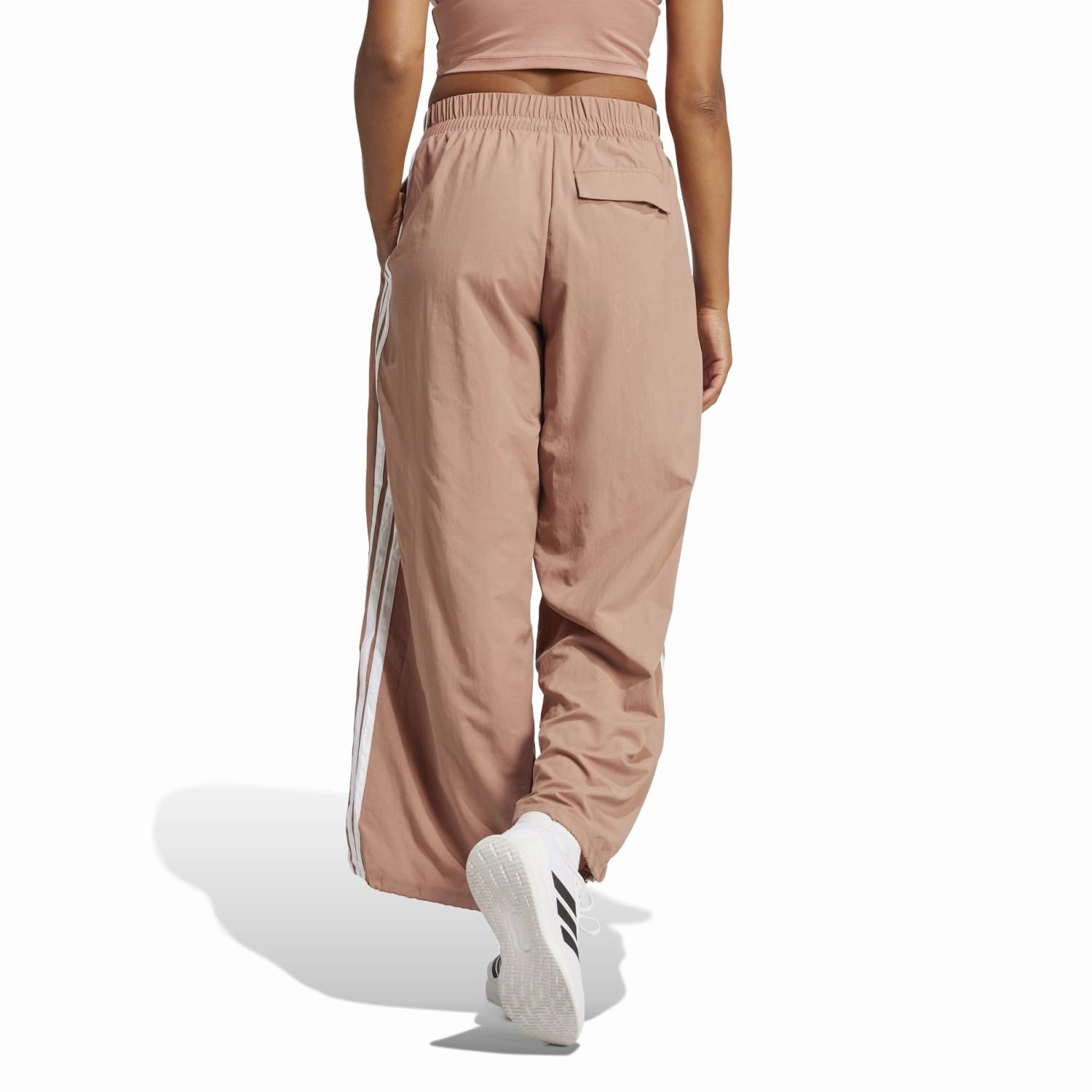 Essentials 3-Stripe Parachute Pant - Womens