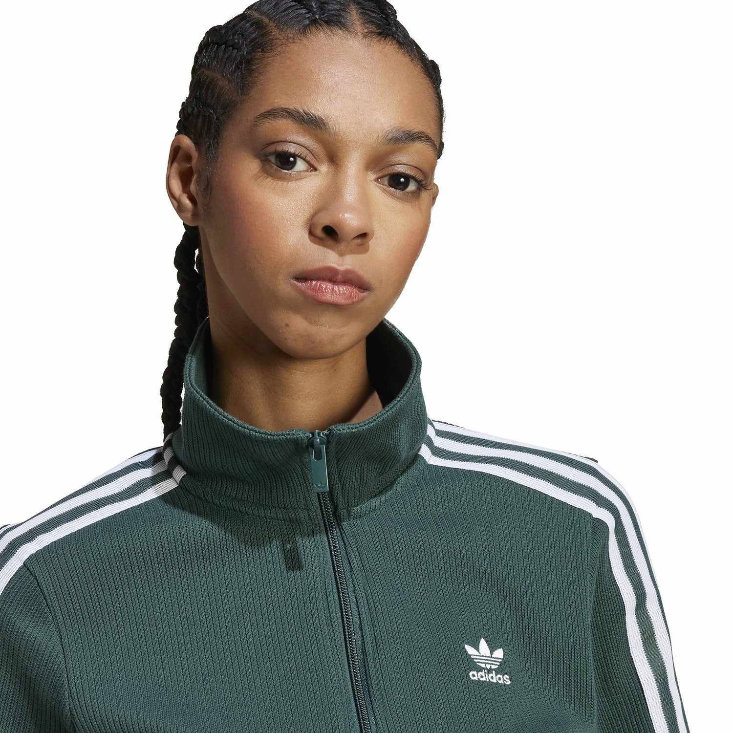 Firebird Knitted Pinstipe Track Jacket - Womens