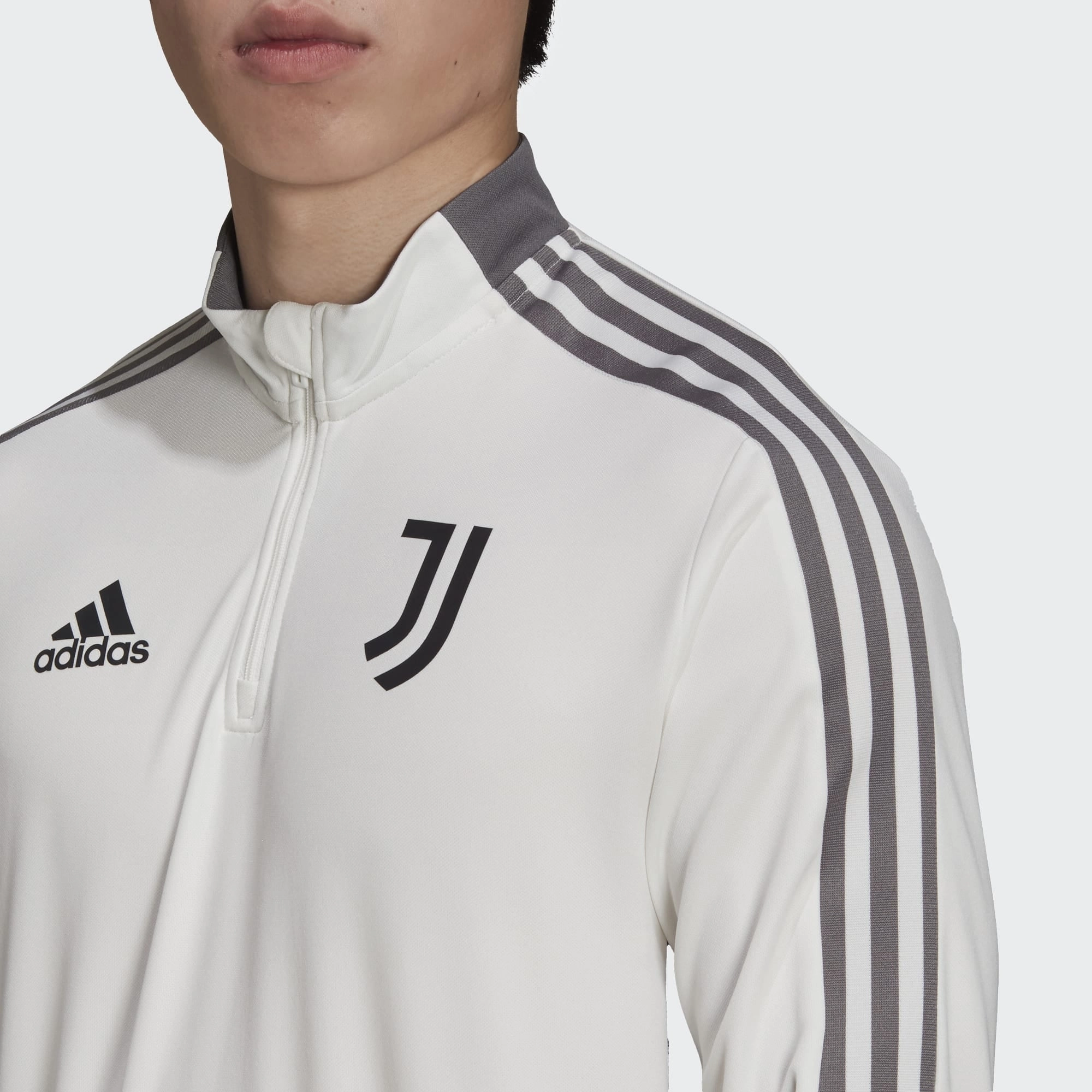 Haut d'entrainement Juventus 2021/2022 - Blanc/Gris/Noir
