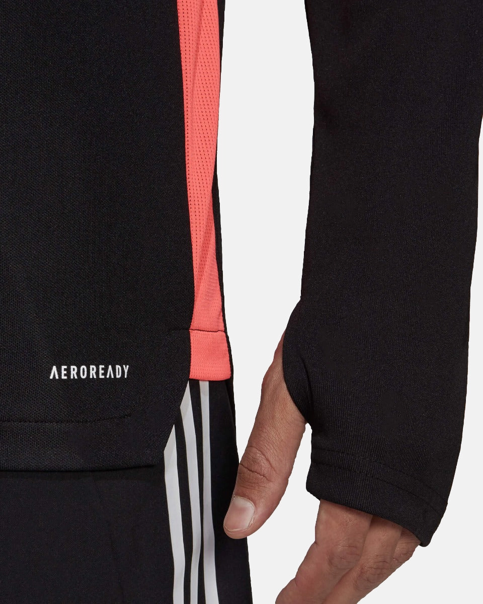 Haut d'entrainement Juventus 2021/2022 - Noir/Orange/Blanc