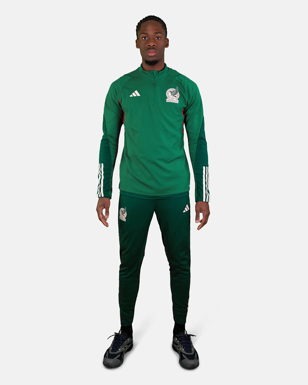 Haut d'entrainement Mexique 2022 - Vert/Blanc