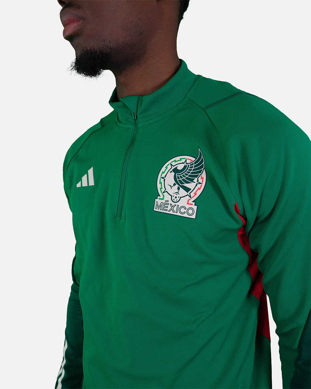 Haut d'entrainement Mexique 2022 - Vert/Blanc