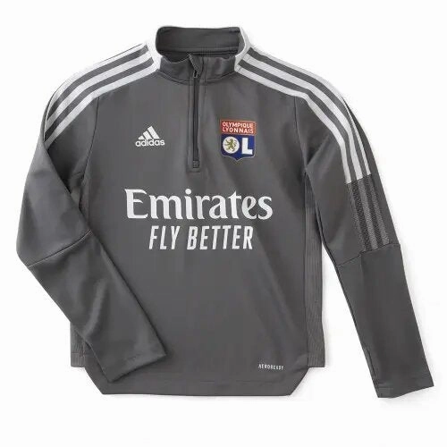 Haut d'entrainement OL Junior 2021/2022 - Gris