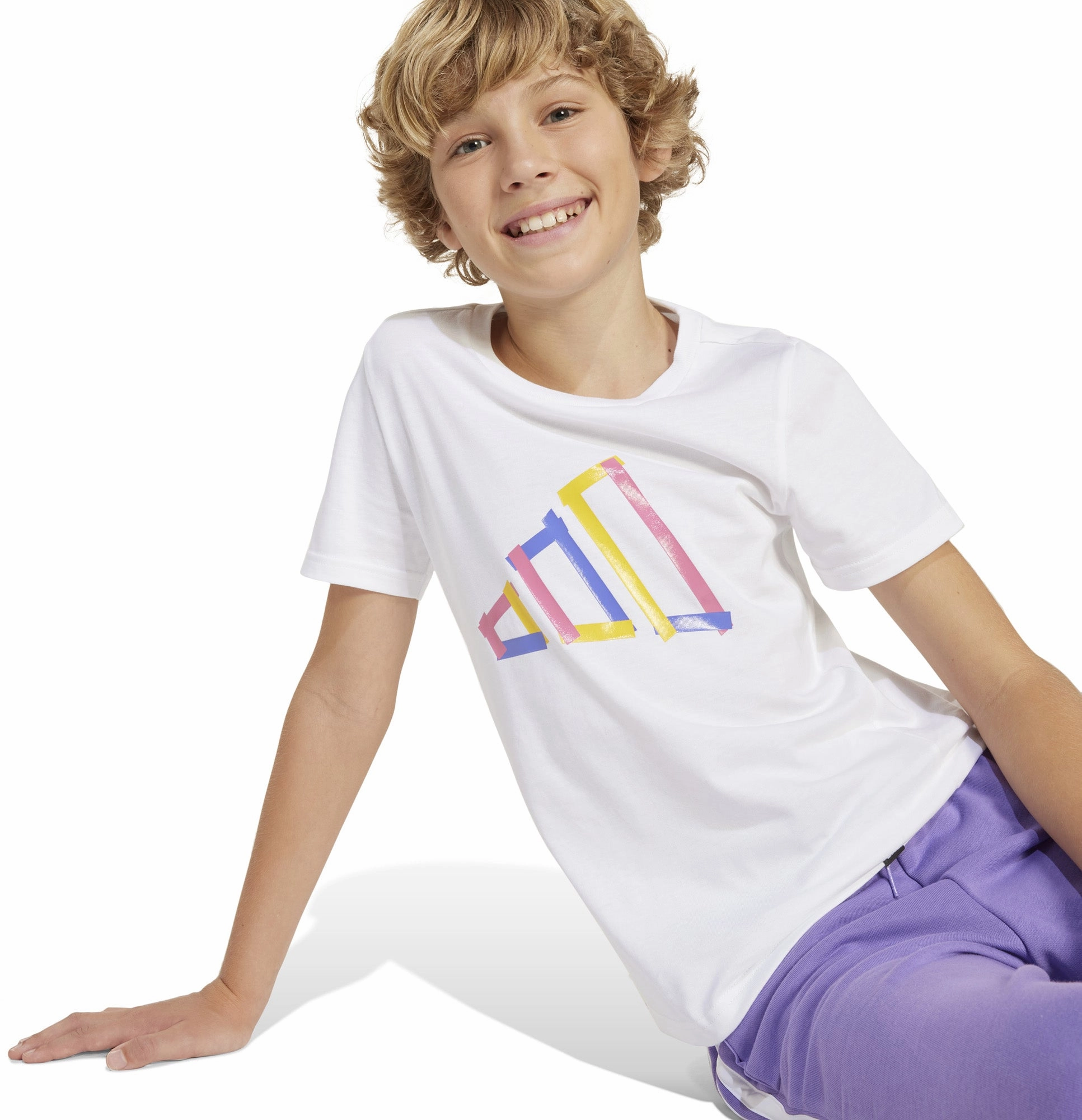 Junior's Tech Logo Graphic T-Shirt