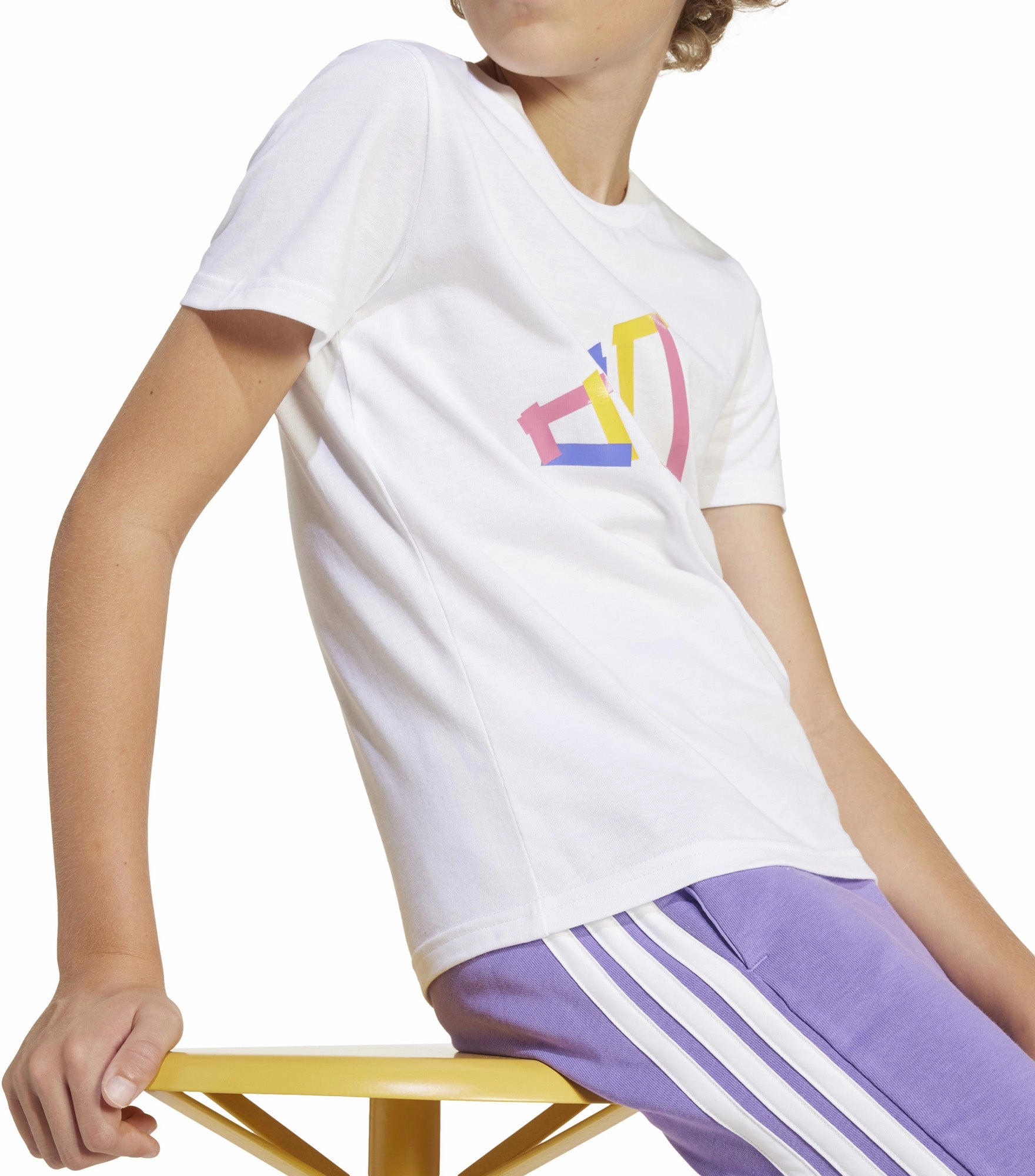 Junior's Tech Logo Graphic T-Shirt
