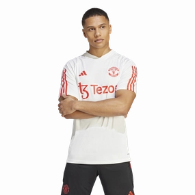 Maillot d'entrainement Manchester United - Blanc/Rouge/Vert