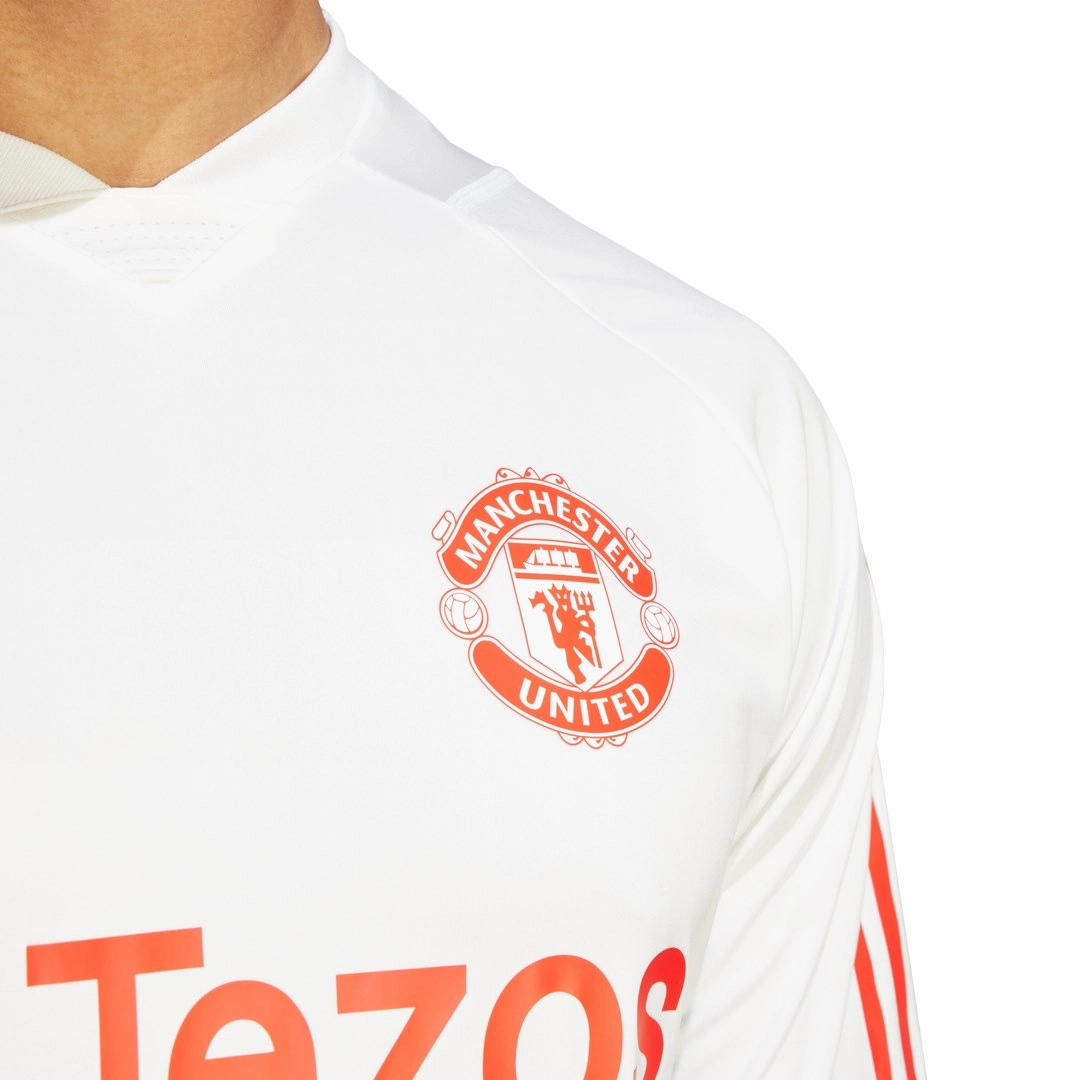 Maillot d'entrainement Manchester United - Blanc/Rouge/Vert