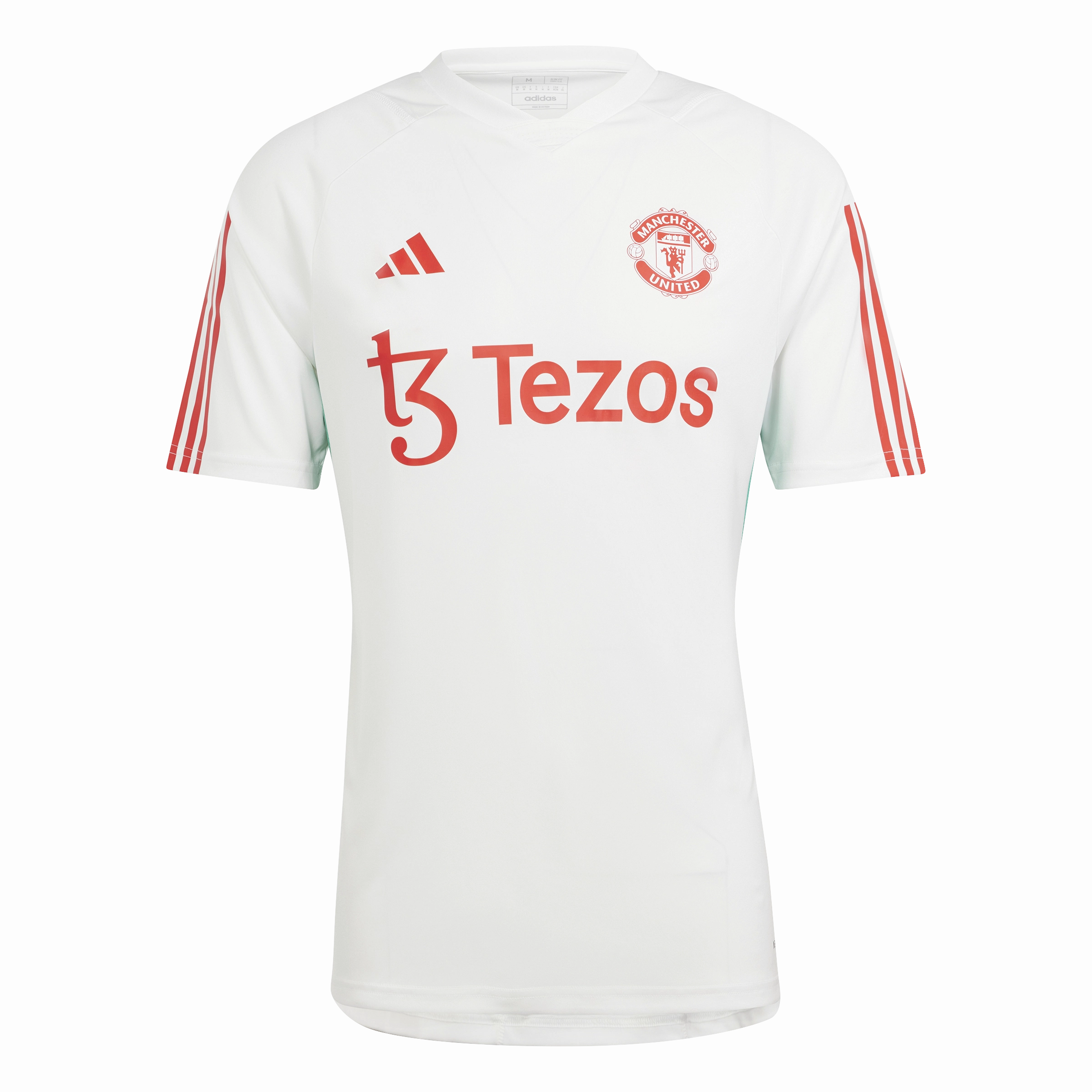 Maillot d'entrainement Manchester United - Blanc/Rouge/Vert