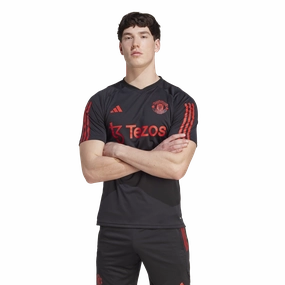 Maillot d'entrainement Manchester United - Noir/Rouge