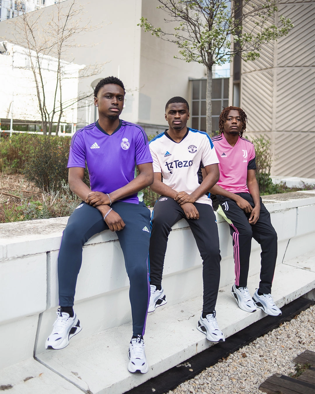 Maillot d'entrainement Real Madrid 2022/2023 - Violet/Noir