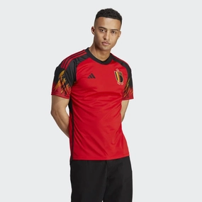 Maillot Domicile Belgique 2022 - Rouge/Noir