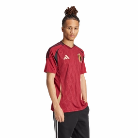 Maillot Domicile Belgique 2024 - Bordeaux/Noir