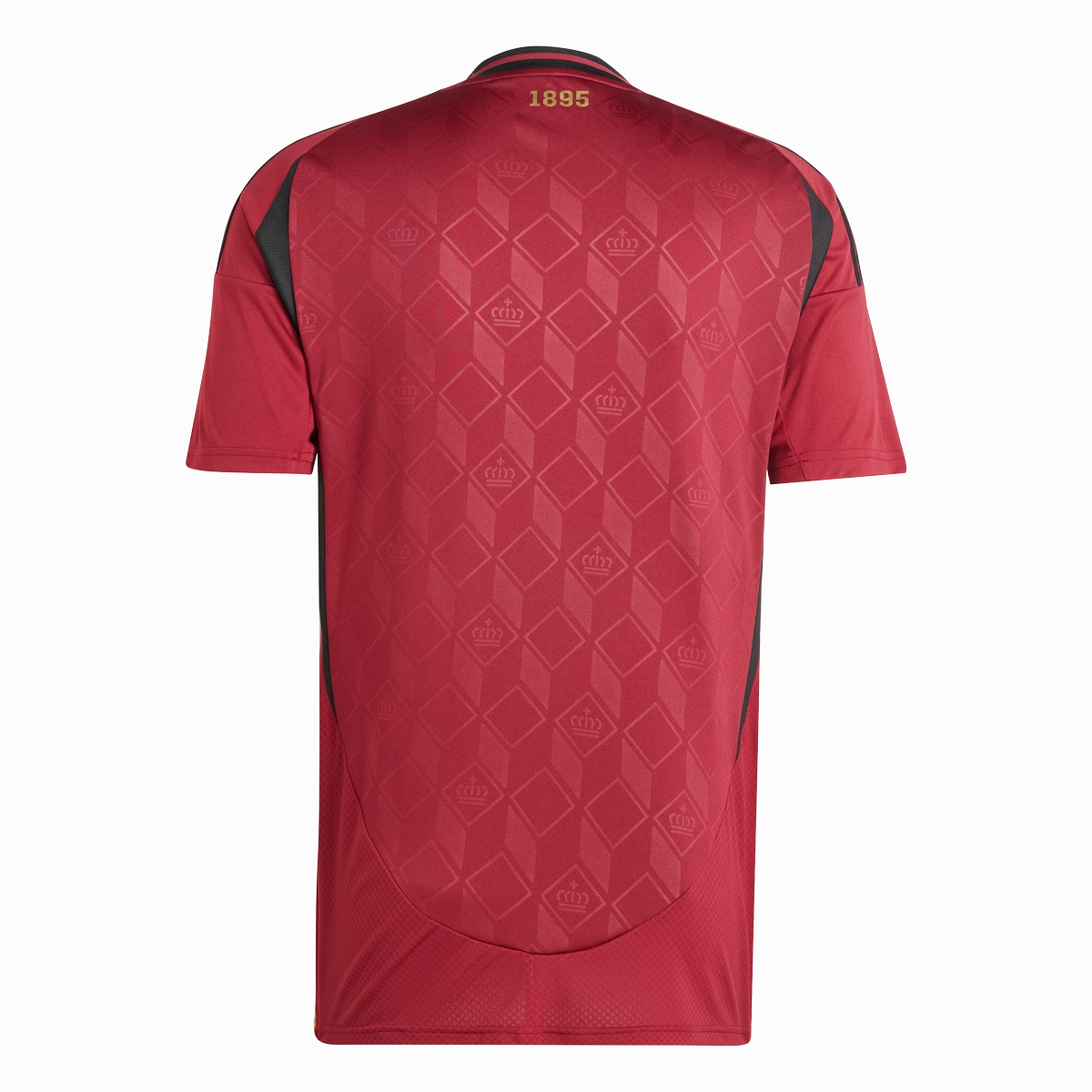 Maillot Domicile Belgique 2024 - Bordeaux/Noir
