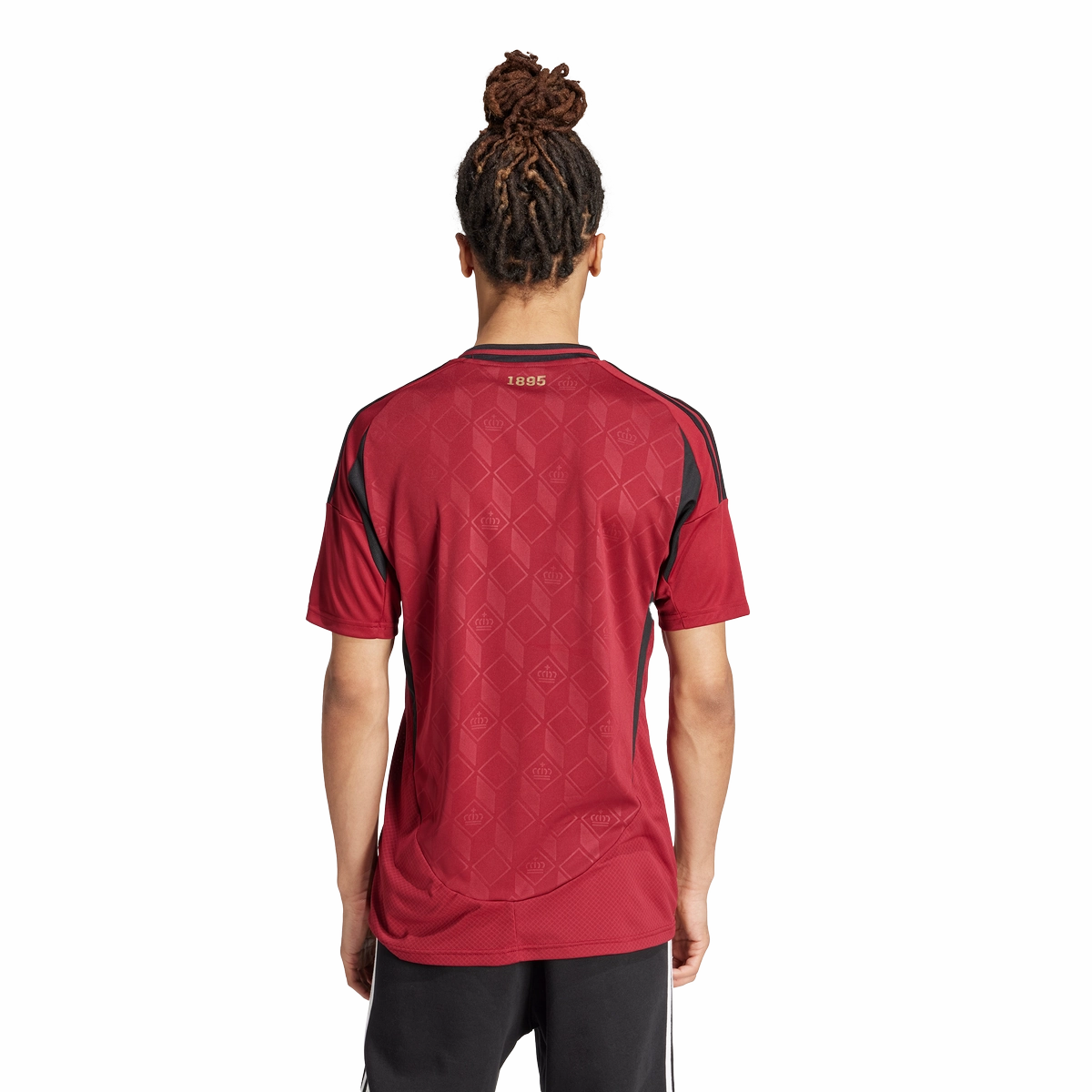 Maillot Domicile Belgique 2024 - Bordeaux/Noir