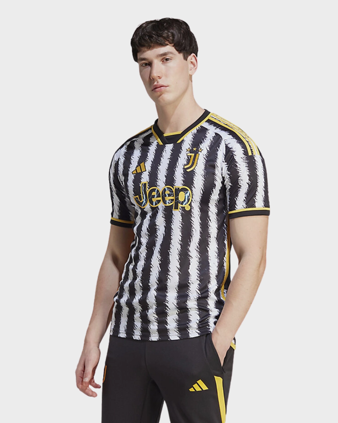 Maillot Domicile Juventus - Noir/Blanc/Jaune
