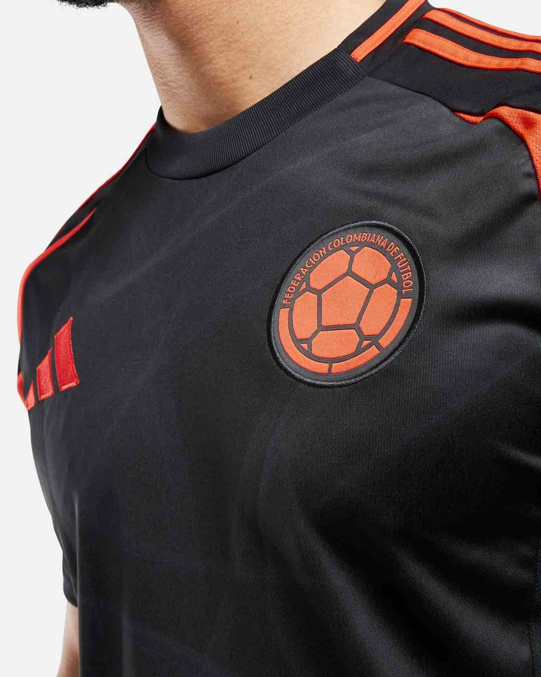 Maillot Extérieur Colombie 2024 -Noir/Orange