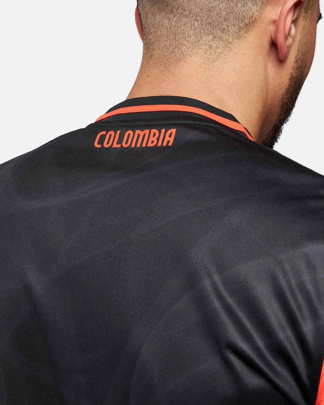 Maillot Extérieur Colombie 2024 -Noir/Orange