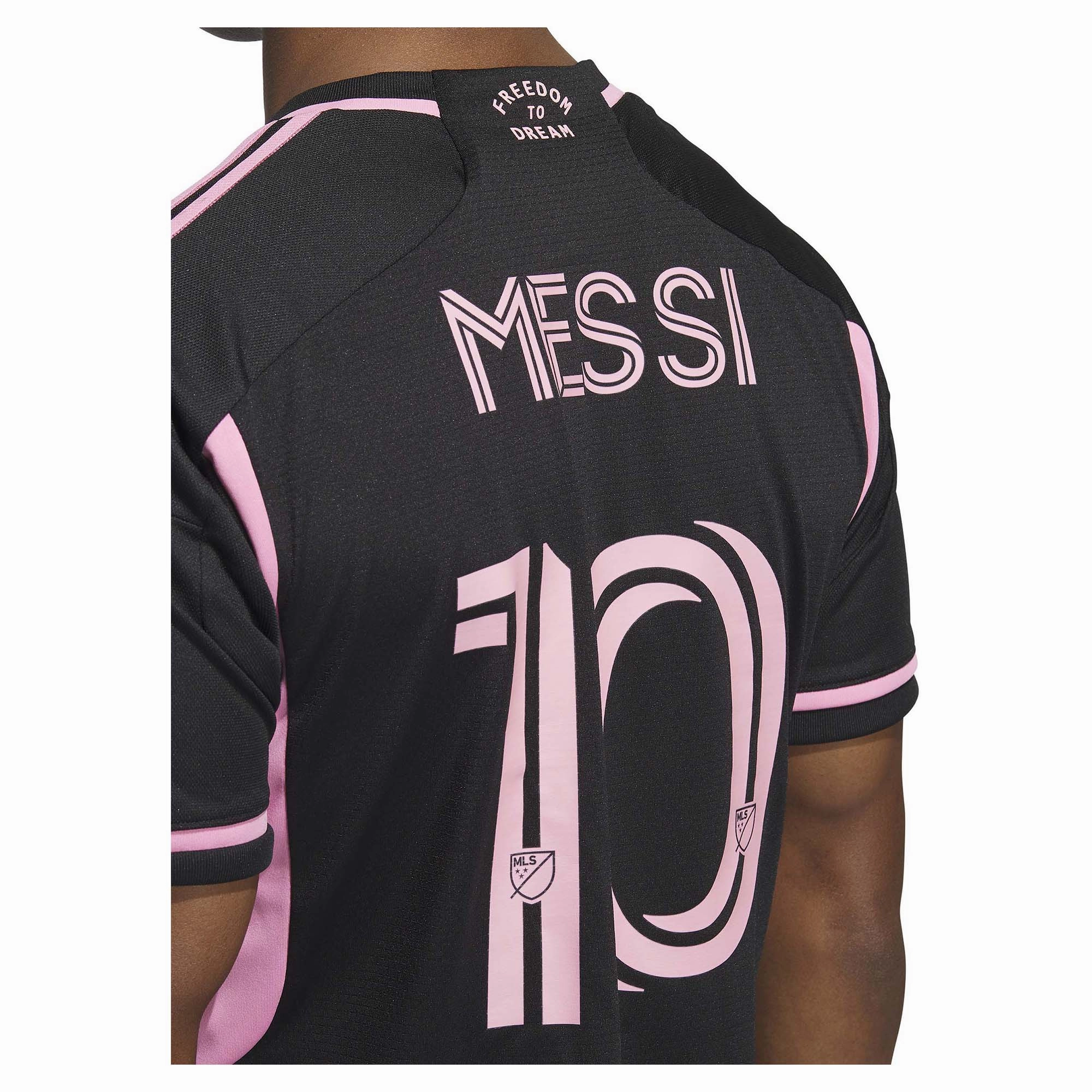 Men's Inter Miami CF Messi 2023/24 Authentic Away Soccer Jersey