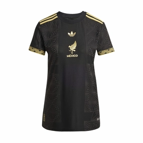 Mexico Black Gold Jersey - Womens