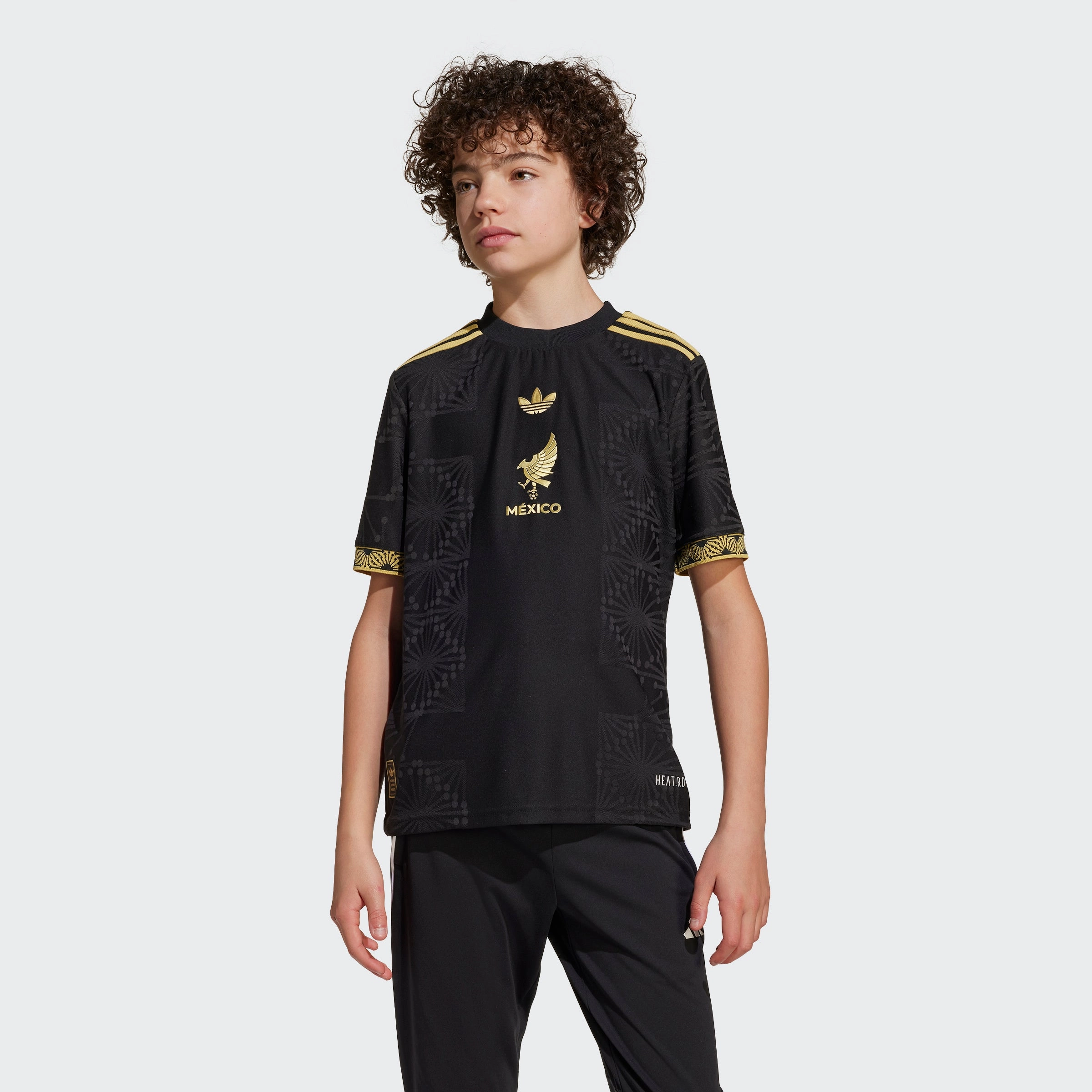 Mexico Black Gold Jersey - Youth