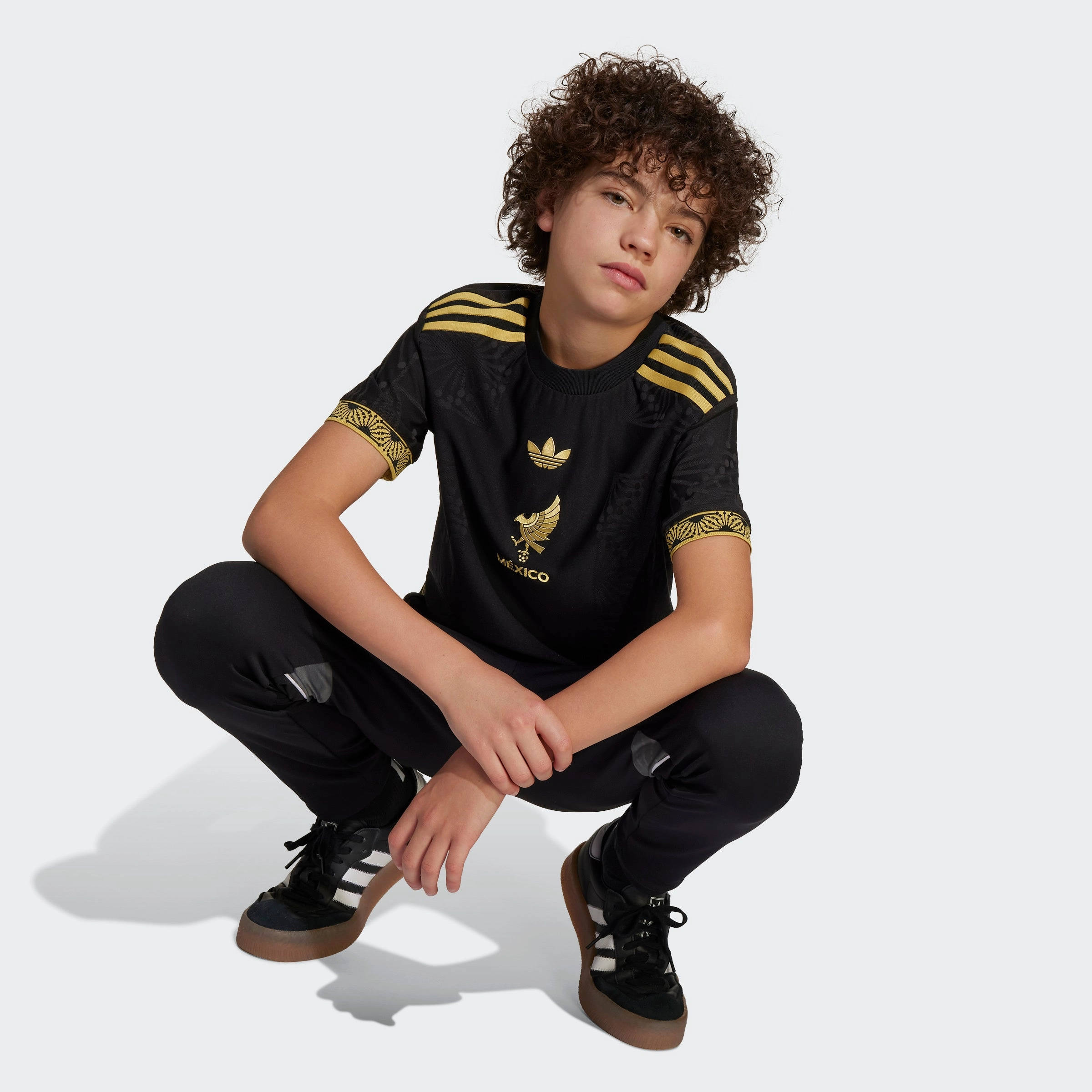 Mexico Black Gold Jersey - Youth